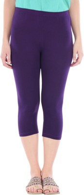 Buy That Trendz Capri Leggings Women Purple Capri