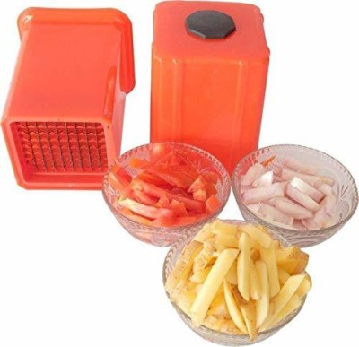 Spocco Potato Chipser French Fries Chips Maker Machine-Red Potato Grater & Slicer Potato Slicer(1x French Fries Chips Maker)