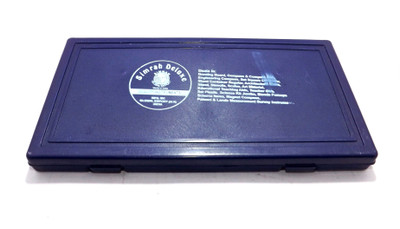 Antiquity DRAWING INSTRUMENTS BOX BRASS Geometry Box(Blue)