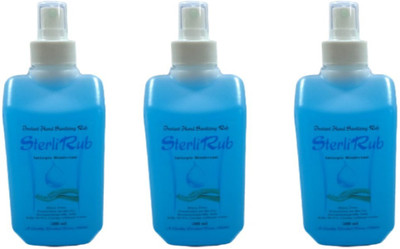 Adidev Instant Hand sanitizer Rub 1500ml (Pack Of -3) Hand Sanitizer Pump + Refill(3 x 500 ml)