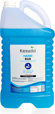 KESUDA Liquid  5 L Hand Sanitizer Can(5 x 1 L)