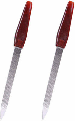 Akki Traders Nail Filer for Pedicure and Manicure(Set of 2)