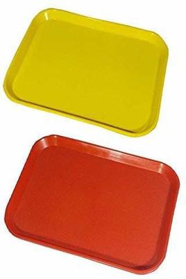 swift international Serving Tray Platter Rectangular Shape Plastic Trays for Drink Breakfast Tea Dinner Coffee Salad Food for Dinning Table Home Kitchen 11x14 Inches ... Tray(Pack of 2) swift international Serving Tray Platter Rectangular Shape Plastic Trays for Drink Breakfast Tea Dinner Coffee Salad Food for Dinning Table Home Kitchen 11x14 Inches ... Tray(Pack of 2)