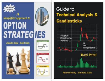 Combo : Option Trading Strategies + Technical Analysis Candlesticks Books  (Paperback, Ankit Gala, Jitendra Gala, Ravi Patel)