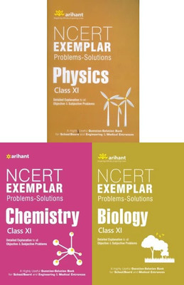 Arihant Ncert Exemplar Problems-Solutions PHYSICS, CHEMISTRY, BIOLOGY Class 11(Paperback, Arihant Expert)