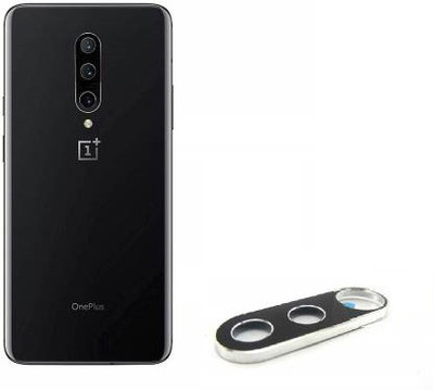 RUNEECH Back Camera Lens Glass Protector for Metallic Alloy Protective Ring for OnePlus 8(Pack of: 1)