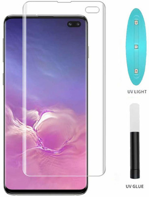 prozzile Edge To Edge Tempered Glass for SAMSUNG GALAXY S10 PLUS(Pack of 1)