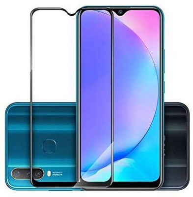 HOBBYTRONICS Edge To Edge Tempered Glass for VIVO Y15(Pack of 1)