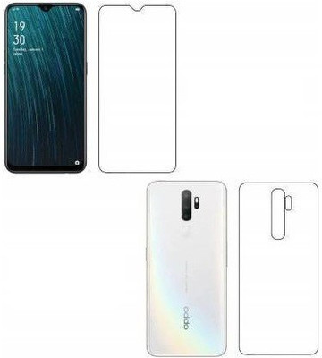WowSimp Front and Back Tempered Glass for Oppo A9 (2020), Oppo A5 (2020)(Pack of 2)