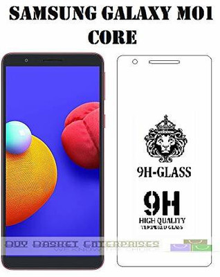 KMP POWER Tempered Glass Guard for Samsung Galaxy M01 Core(Pack of 1)