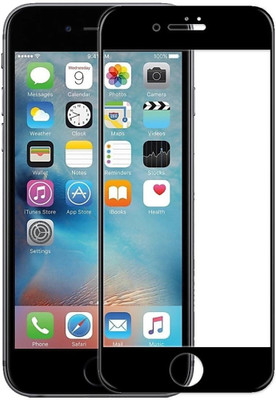 electmart Edge To Edge Tempered Glass for Apple iPhone 6s, Apple iPhone 6(Pack of 1)