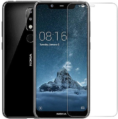 INFINITYWORLD Tempered Glass Guard for Nokia 5.1 Plus(Pack of 1)