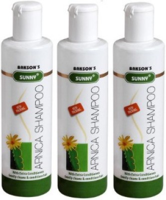 Bakson's Sunny Arnica Shampoo With Extra Conditioners 250 Ml (Pack of 3)(750 ml)