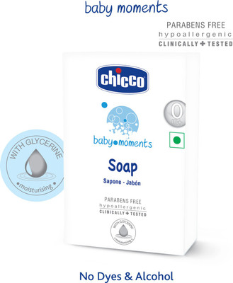 Chicco Soap 75 Gr Baby Moments  (6 x 12.5 g)