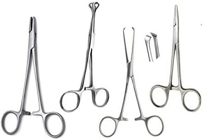 Forgesy SET OF 4 SURGICAL FORCEPS Utility Forceps