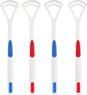 Nurpi Plastic Tongue Cleaner(Pack of 4)