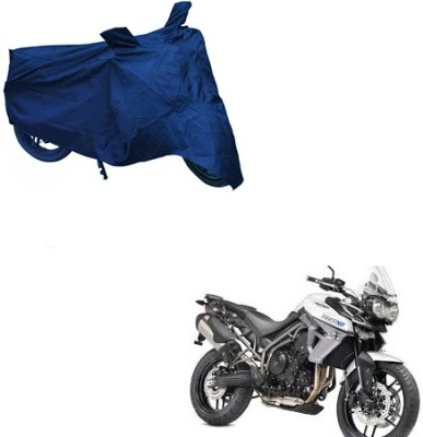 NUMBOR ONE Waterproof Two Wheeler Cover for Triumph(Tiger 800 XR, Blue)