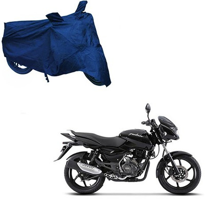 DeepShakshi AUTOMOTIVE Two Wheeler Cover for Bajaj(Pulsar, Blue)