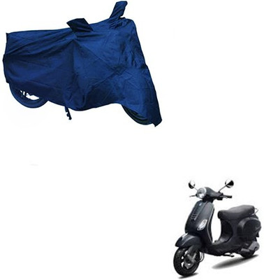 Gavya Waterproof Two Wheeler Cover for Piaggio(Vespa LX, Blue)