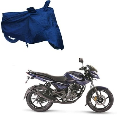 Gavya Waterproof Two Wheeler Cover for Bajaj(Pulsar 135 LS DTS-i, Blue)