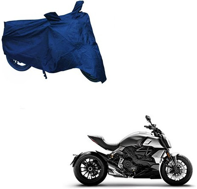 Gavya Waterproof Two Wheeler Cover for Ducati(Diavel, Blue)