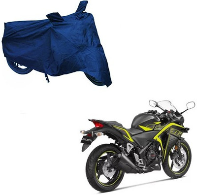 DeepShakshi AUTOMOTIVE Two Wheeler Cover for Honda(CBR 250R, Blue)