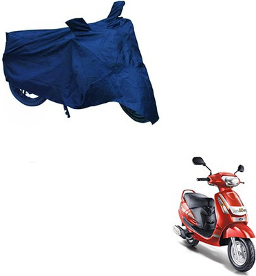 THE REAL ARV Waterproof Two Wheeler Cover for Mahindra(Duro DZ, Blue)