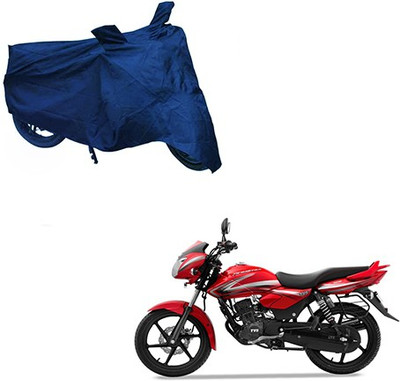 THE REAL ARV Waterproof Two Wheeler Cover for TVS(Pheonix, Blue)