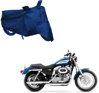 APNEK Waterproof Two Wheeler Cover for Harley Davidson(XL 883, Blue)