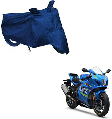 APNEK Waterproof Two Wheeler Cover for Suzuki(GSX, Blue)