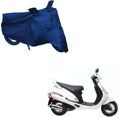 Gavya Waterproof Two Wheeler Cover for Mahindra(Rodeo, Blue)