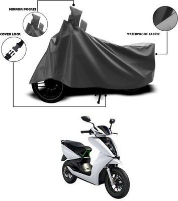 ANTHUB Waterproof Two Wheeler Cover for Universal For Bike(Grey)