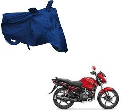 THE REAL ARV Waterproof Two Wheeler Cover for Hero(Glamour FI, Blue)