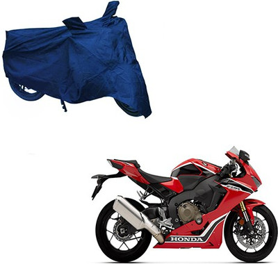 DeepShakshi AUTOMOTIVE Two Wheeler Cover for Honda(CBR 1000RR, Blue)