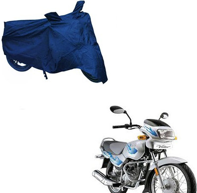 THE REAL ARV Waterproof Two Wheeler Cover for TVS(Victor GLX, Blue)