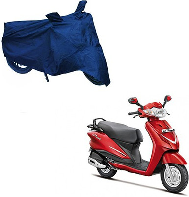 DeepShakshi AUTOMOTIVE Two Wheeler Cover for Hero(Duet, Blue)