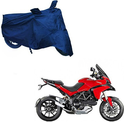 APNEK Waterproof Two Wheeler Cover for Ducati(Multistrada, Blue)
