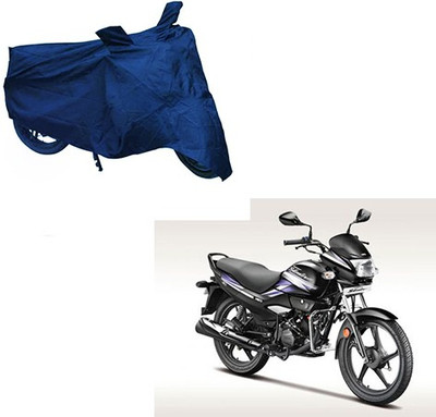 AutoRash Waterproof Two Wheeler Cover for Hero(Super Splendor, Blue)