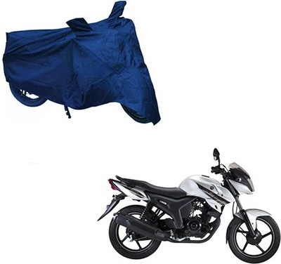 DeepShakshi AUTOMOTIVE Two Wheeler Cover for Yamaha(SZ-S, Blue)