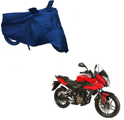 THE REAL ARV Waterproof Two Wheeler Cover for Bajaj(Pulsar AS 150, Blue)