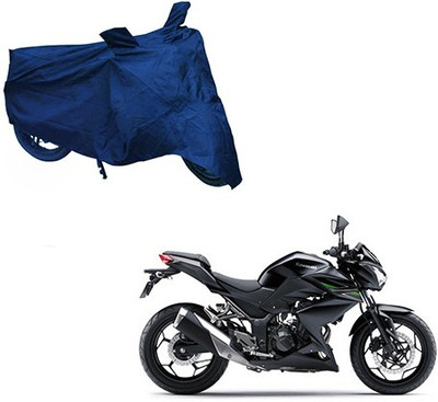 APNEK Waterproof Two Wheeler Cover for Kawasaki(Z250, Blue)