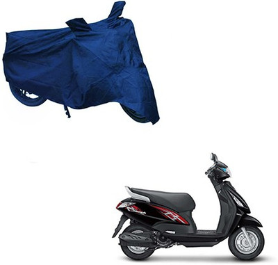 THE REAL ARV Waterproof Two Wheeler Cover for Suzuki(Swish, Blue)
