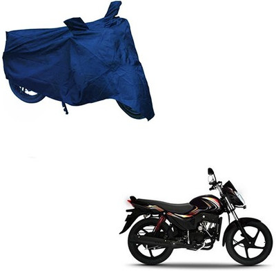 THE REAL ARV Waterproof Two Wheeler Cover for Mahindra(Pantero, Blue)