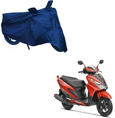 THE REAL ARV Waterproof Two Wheeler Cover for Honda(Grazia, Blue)