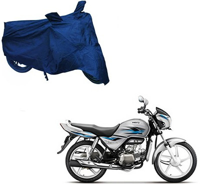Gavya Waterproof Two Wheeler Cover for Hero(Splendor Pro, Blue)