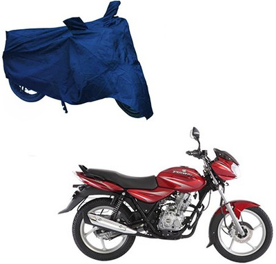 THE REAL ARV Waterproof Two Wheeler Cover for Bajaj(Discover 125 DTS-i, Blue)