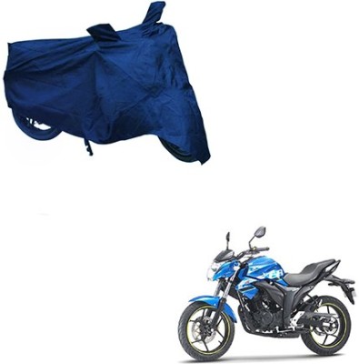 THE REAL ARV Waterproof Two Wheeler Cover for Suzuki(Gixxer, Blue)