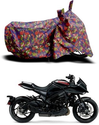 SEBONGO Waterproof Two Wheeler Cover for Suzuki(Multicolor)