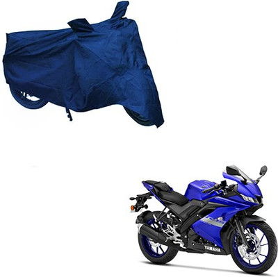 THE REAL ARV Waterproof Two Wheeler Cover for Yamaha(R15 V3, Blue)