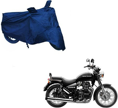 THE REAL ARV Waterproof Two Wheeler Cover for Royal Enfield(Thunderbird 350, Blue)